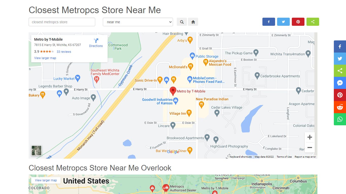 Closest Metropcs Store Near Me